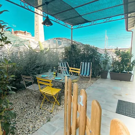 New Agriloft 1 Nursery, Giardino, Clima E Wi-fi A 50 Mt Dal Mare Apartament